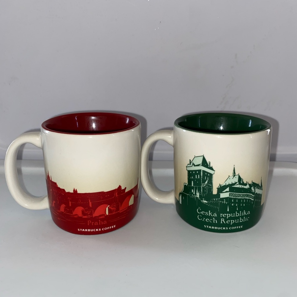 STARBUCKS 3oz DEMITASSE GLOBAL ICON‎ CITY DEMI MINI MUG Prague Czech Republic - Picture 5 of 7